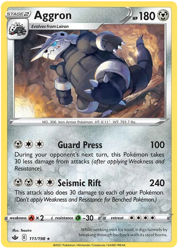 Aggron 111/198