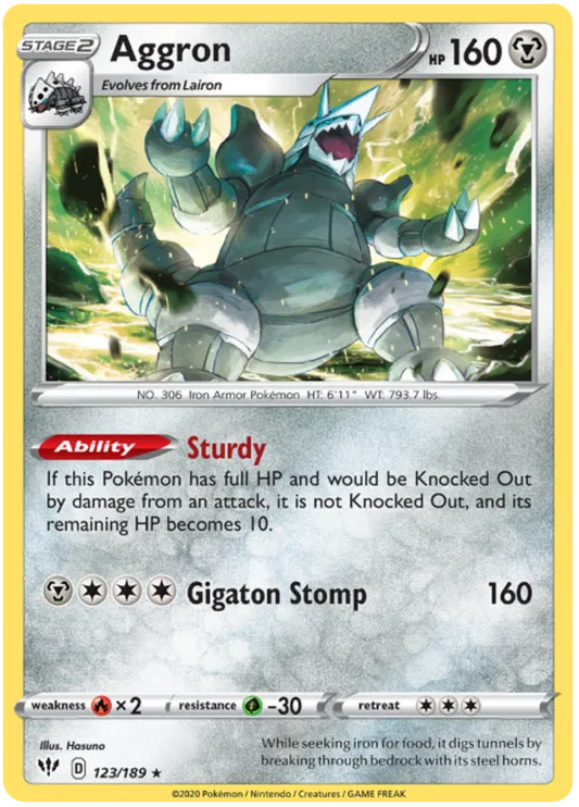 Aggron 123/189
