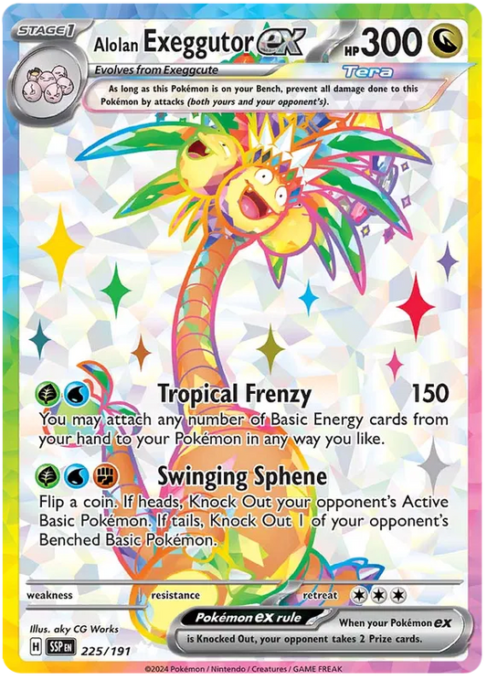 Alolan Exeggutor EX 225/191