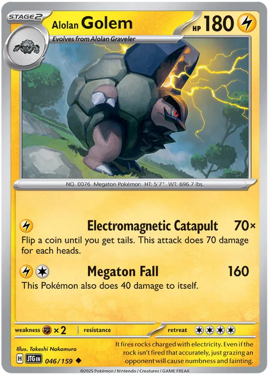 Alolan Golem 046/159