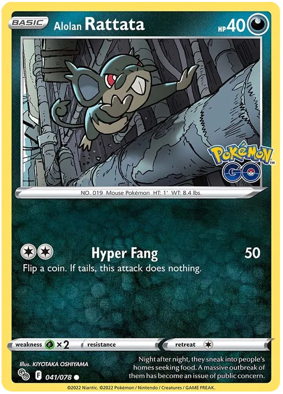 Alolan Rattata 41/78