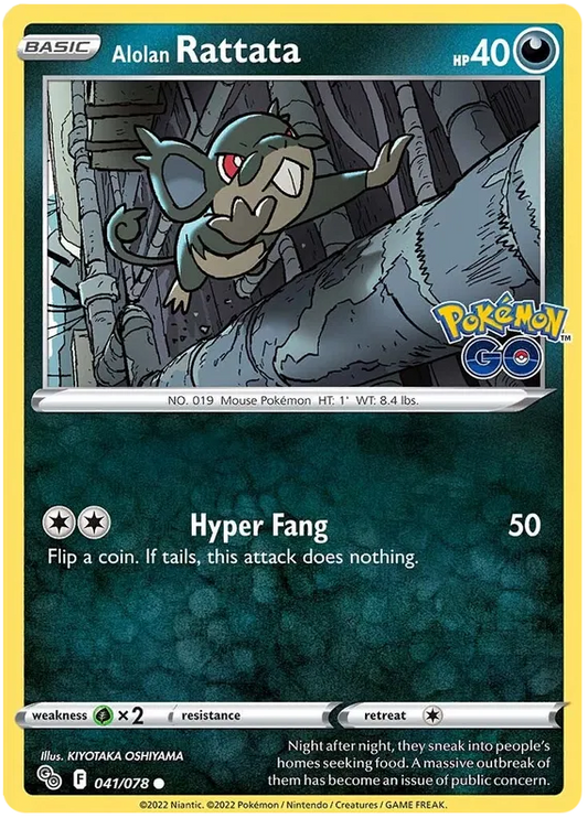 Alolan Rattata 41/78