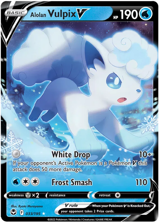 Alolan Vulpix V 033/195