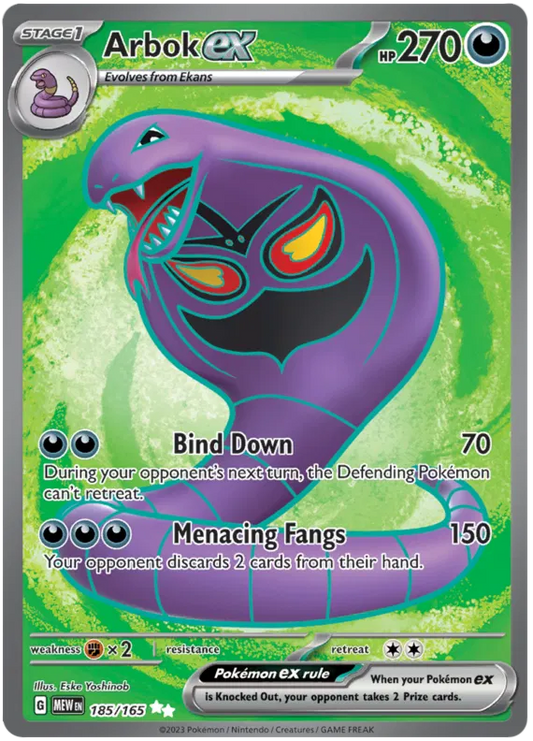 Arbok EX 185/165