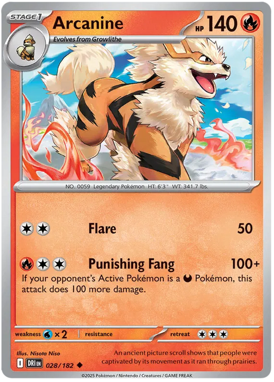 Arcanine 028/182