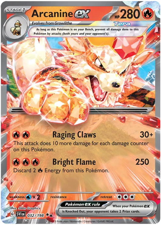 Arcanine EX 032/198