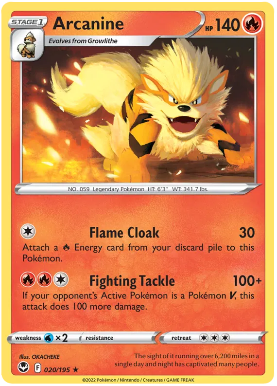 Arcanine 020/195