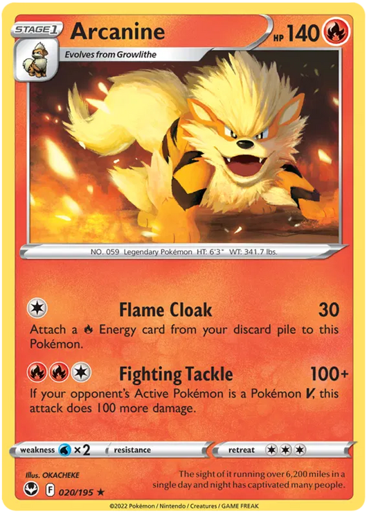 Arcanine 020/195
