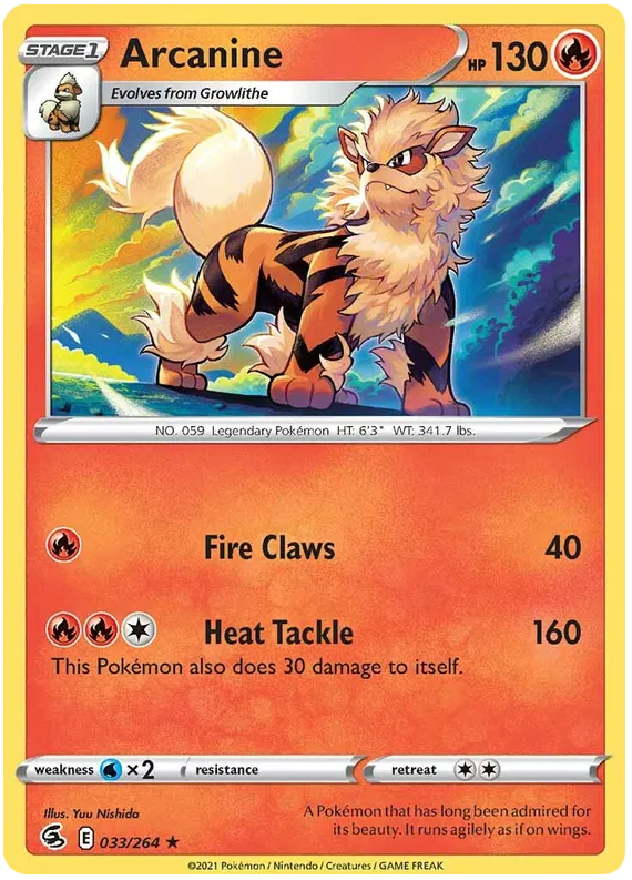 Arcanine 033/264