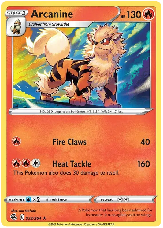 Arcanine 033/264