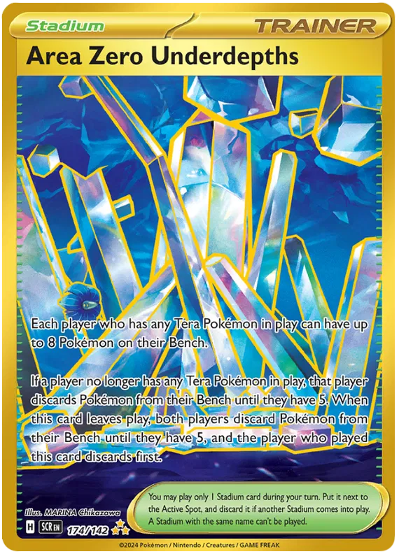 Area Zero Underdepths 174/142