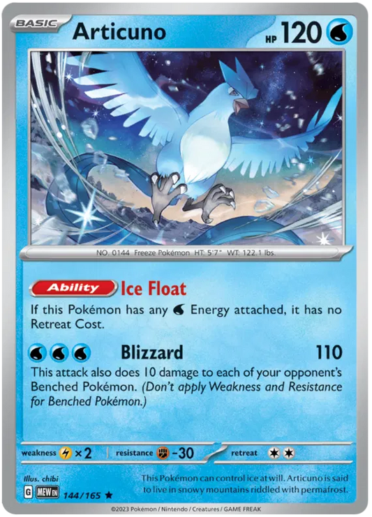 Articuno 144/165
