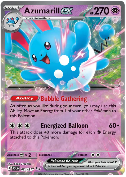 Azumarill EX 084/217