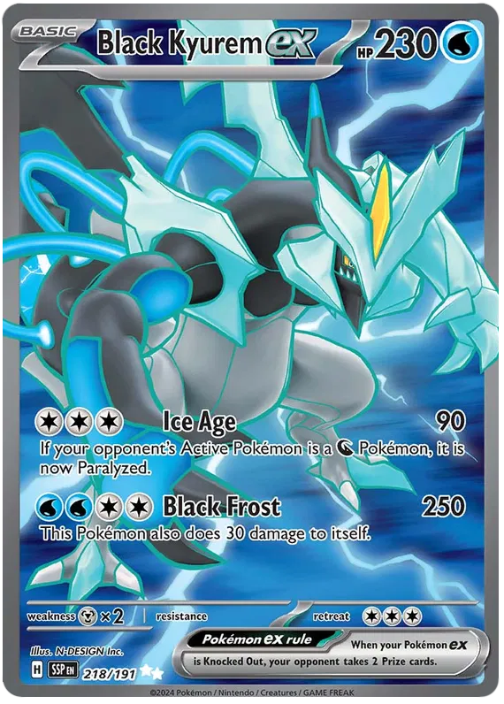 Black Kyurem EX 218/191