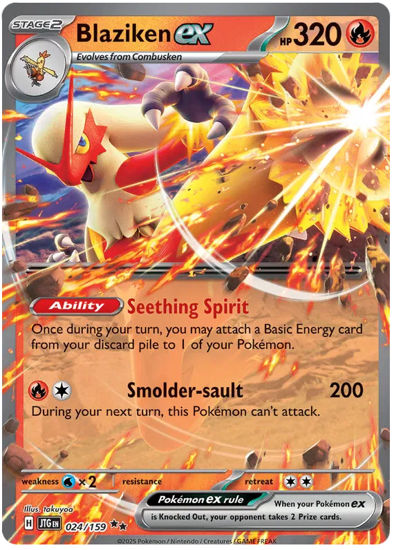 Blaziken EX 024/159