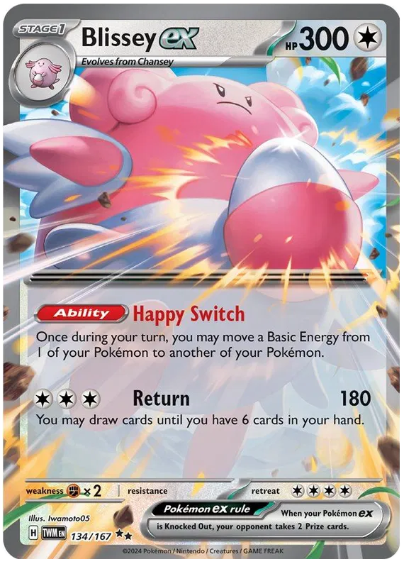 Blissey EX 134/167