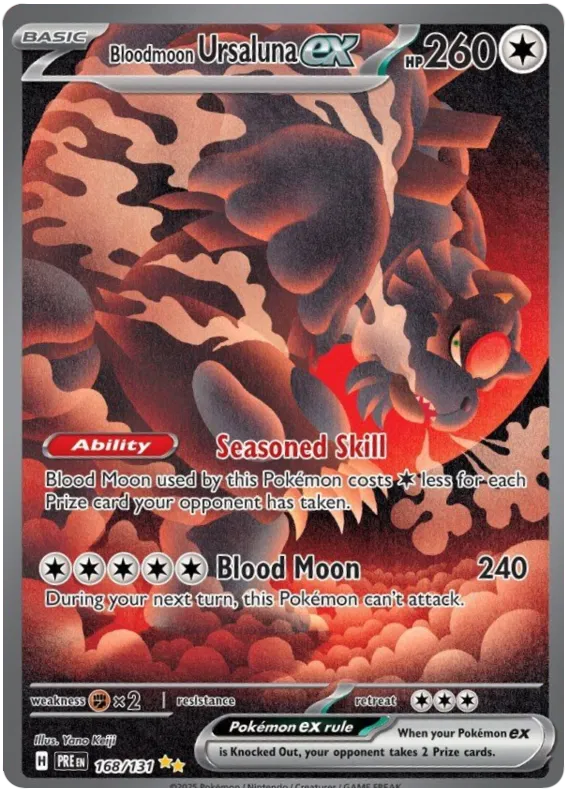 Bloodmoon Ursaluna EX 168/131