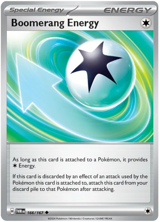 Boomerang Energy 166/167