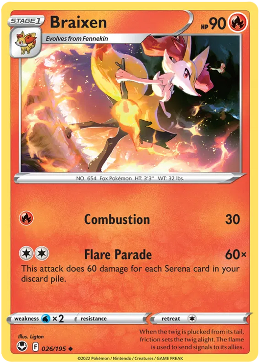 Braixen 026/195
