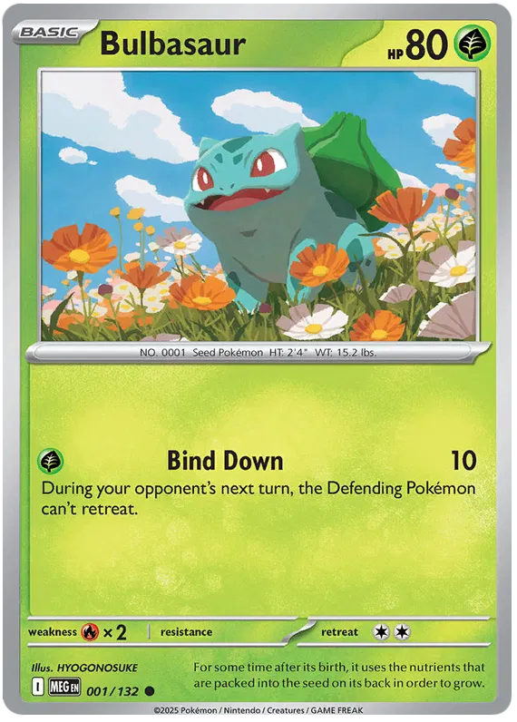Bulbasaur 001/132