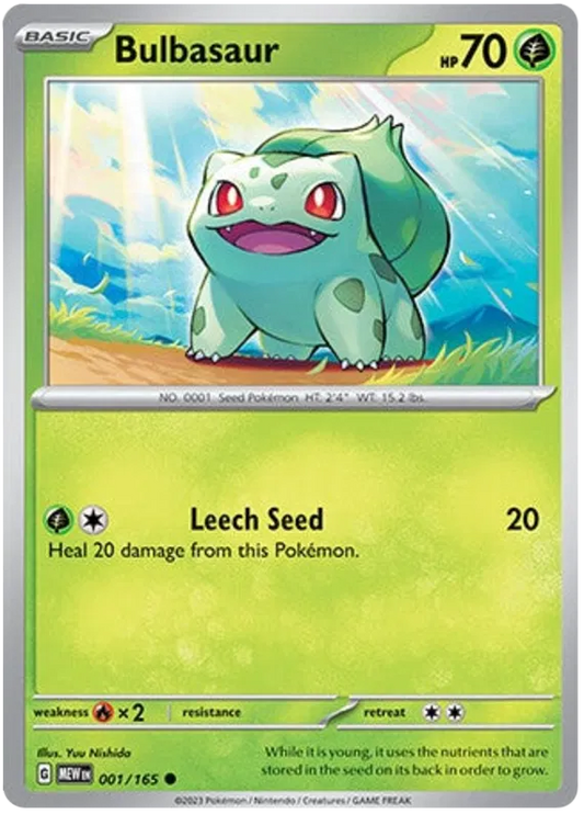 Bulbasaur 001/165