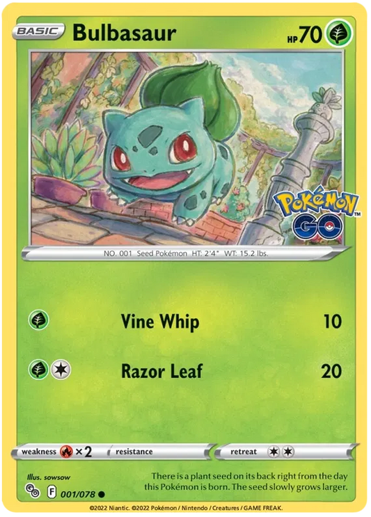 Bulbasaur 01/78