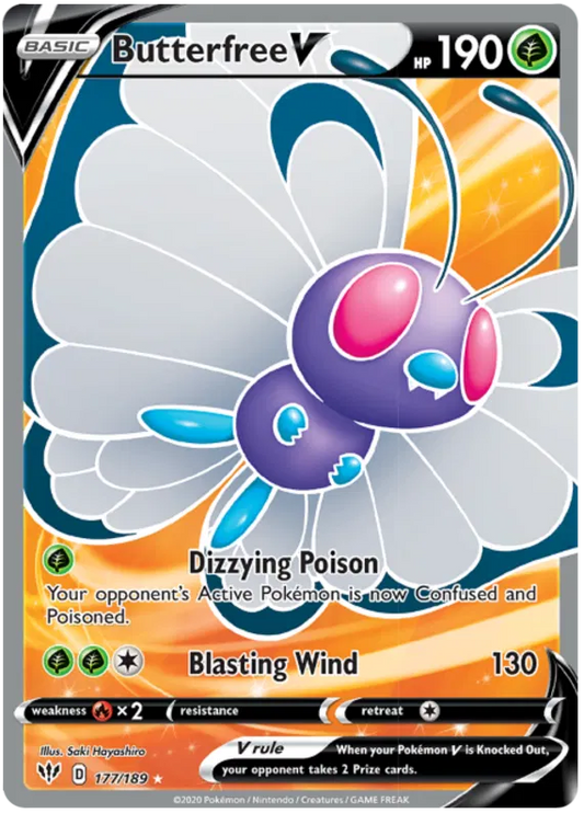 Butterfree V 177/189