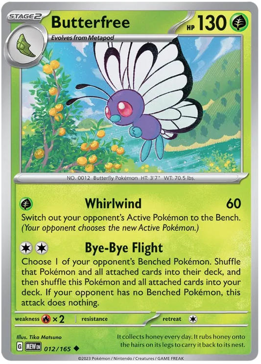 Butterfree 012/165