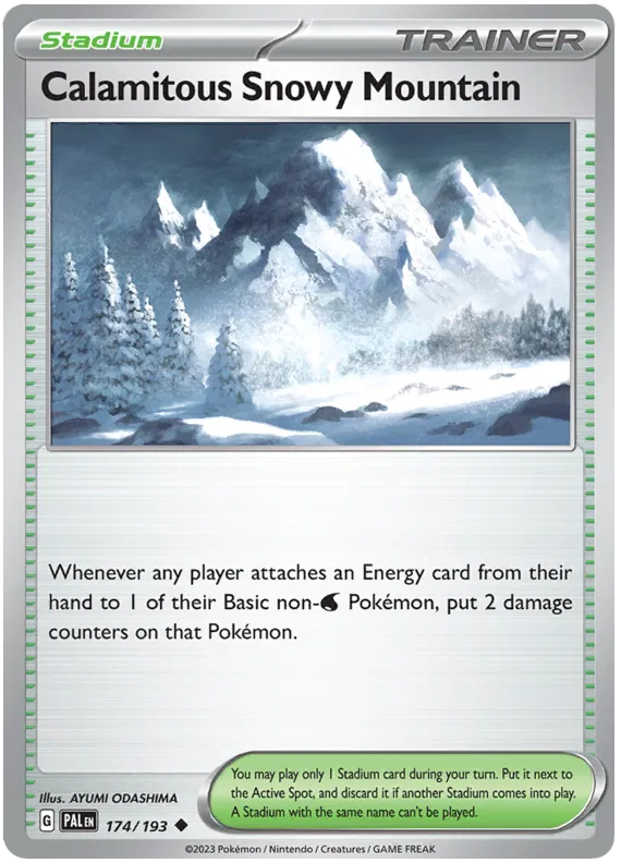 Calamitous Snowy Mountain 174/193