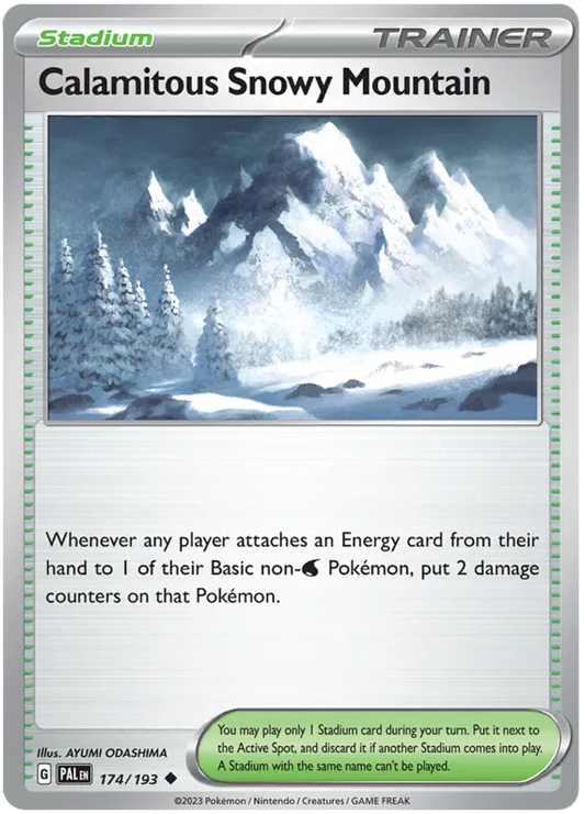 Calamitous Snowy Mountain 174/193