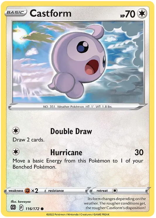 Castform 116/172