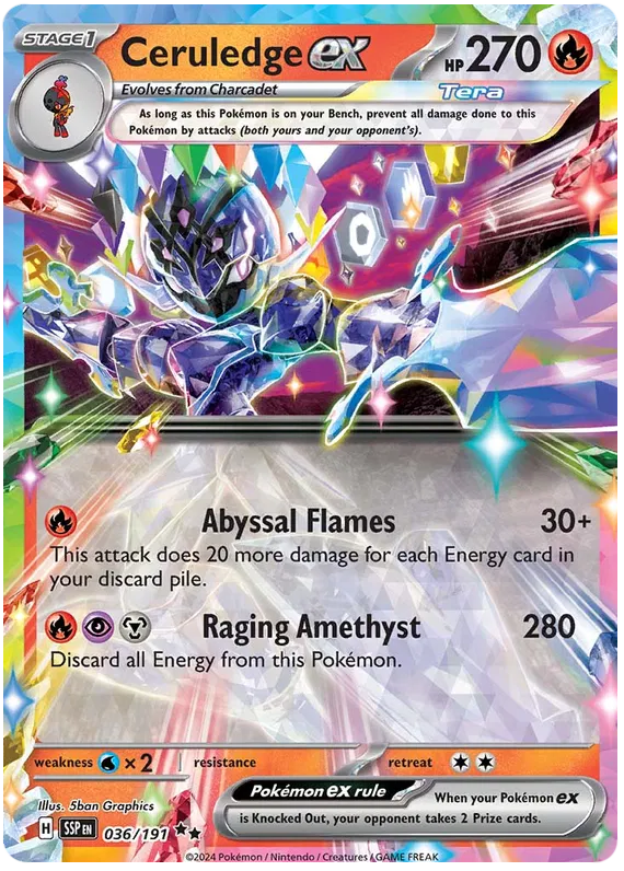 Ceruledge EX 036/191