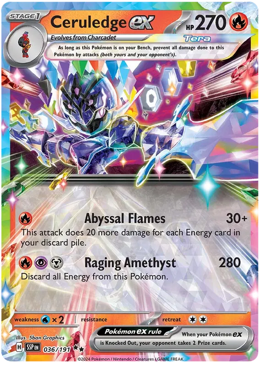 Ceruledge EX 036/191