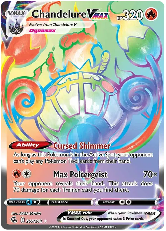 Chandelure Vmax 265/264