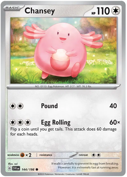 Chansey 144/198