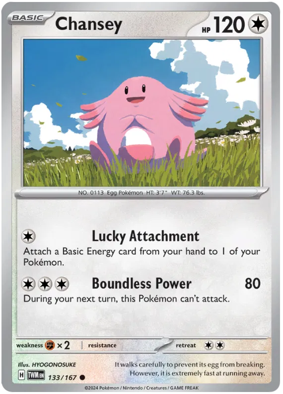 Chansey 133/167