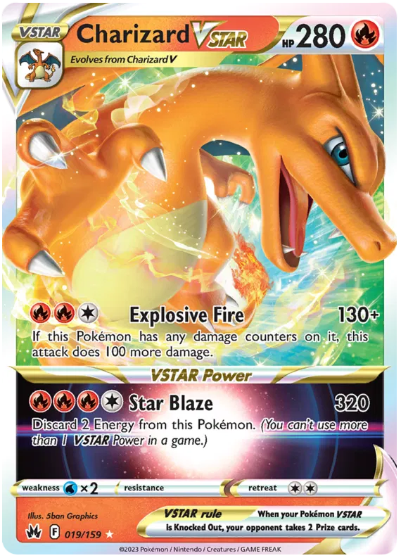 Charizard Vstar 019/159