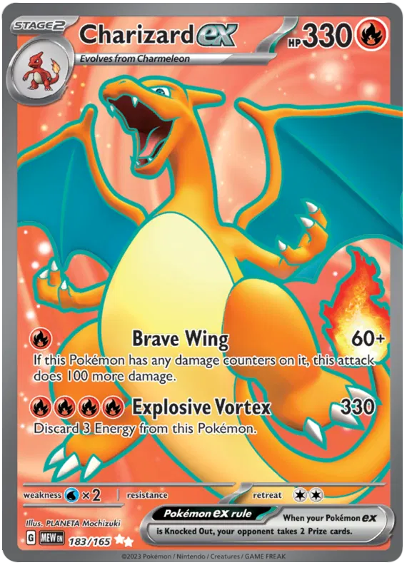 Charizard EX 183/165