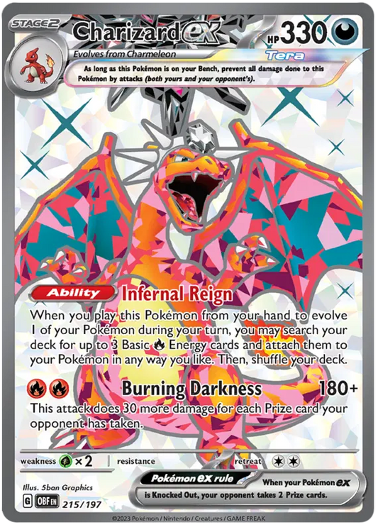 Charizard EX 215/197