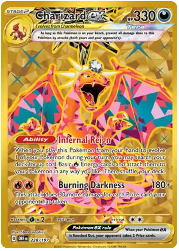 Charizard EX 228/197