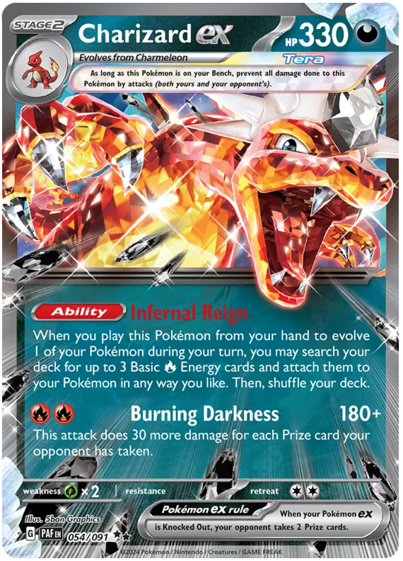 Charizard EX 054/091