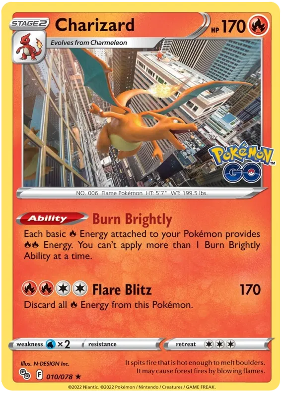 Charizard 10/78