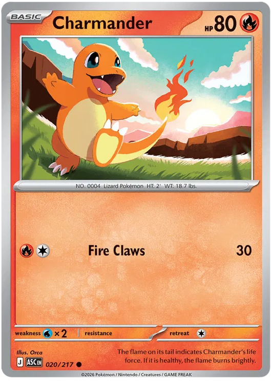 Charmander 020/217