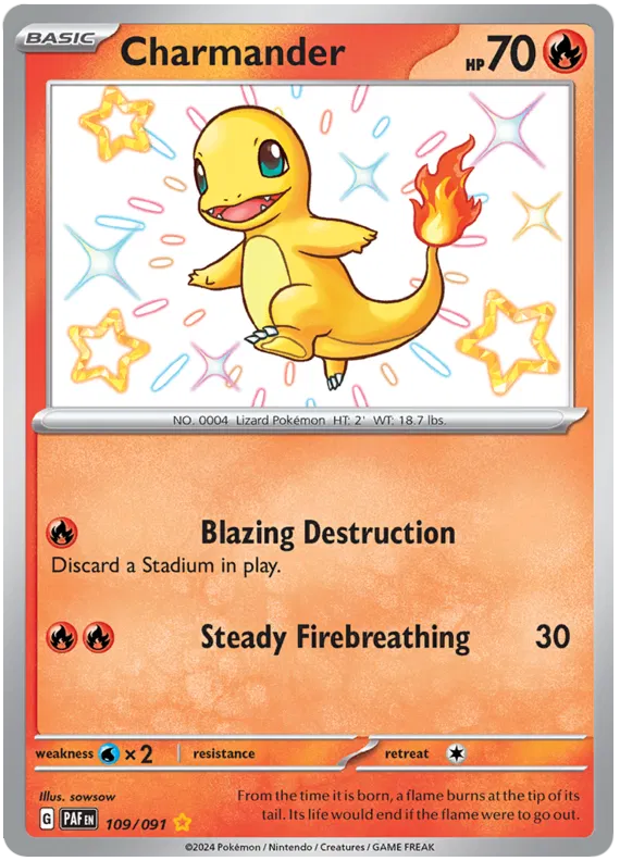 Charmander 109/091