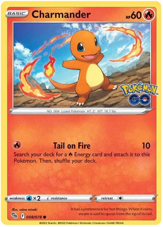 Charmander 08/78