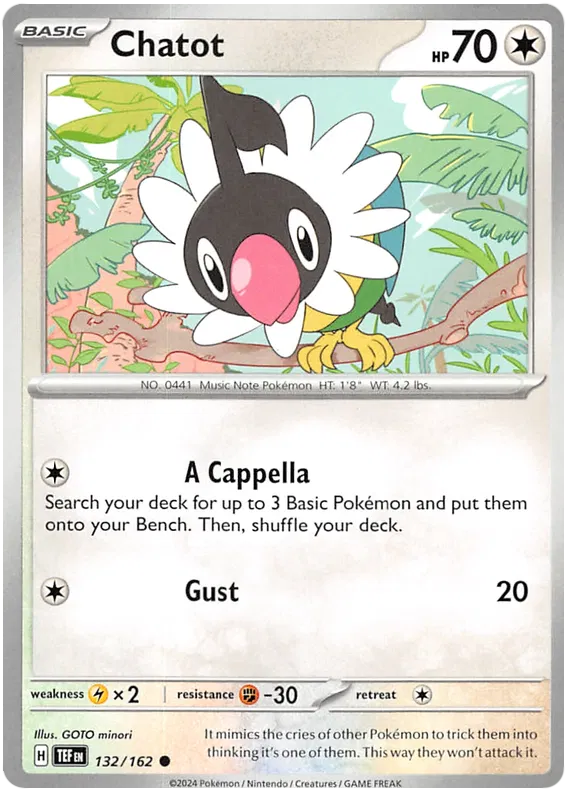 Chatot 132/162