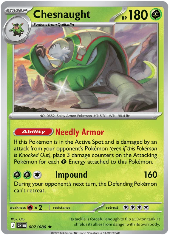 Chesnaught 007/086
