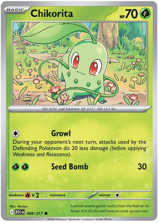 Chikorita 008/217