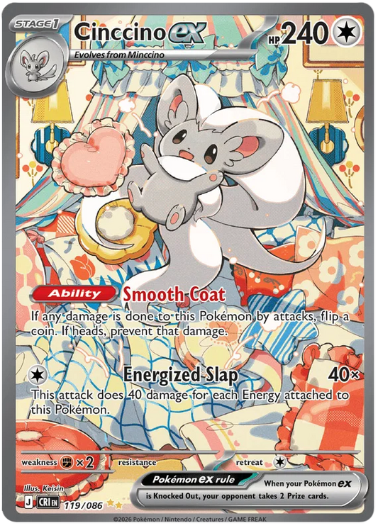 Cinccino EX 119/086