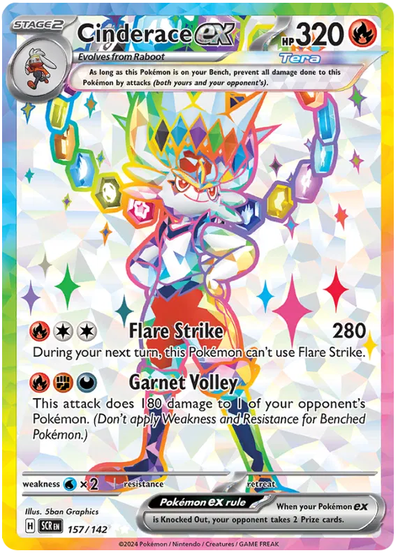 Cinderace EX 157/142